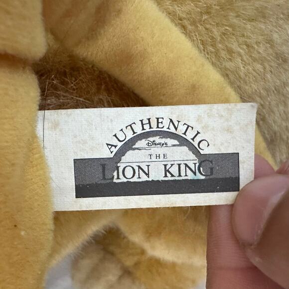 RARE VINTAGE MATTEL 1993 THE LION KING  MUFASA AND SON 14"‎ DISNEY PLUSH SIMBA - Picture 14 of 16